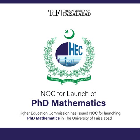 NOC for Launch of PhD Mathematics