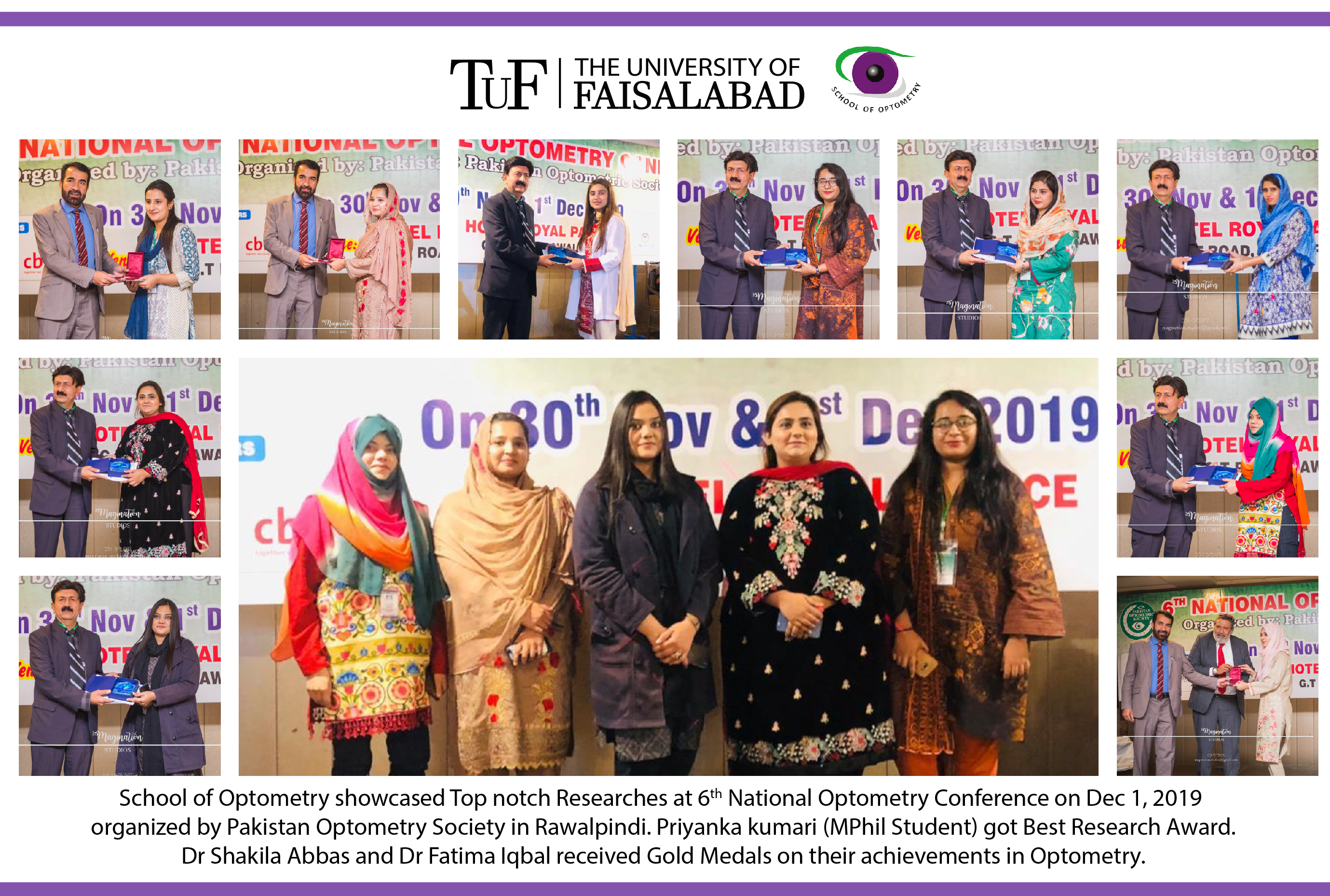 School of Optometry showcased Top Notch Researchs at 6th National Optometry Conference
