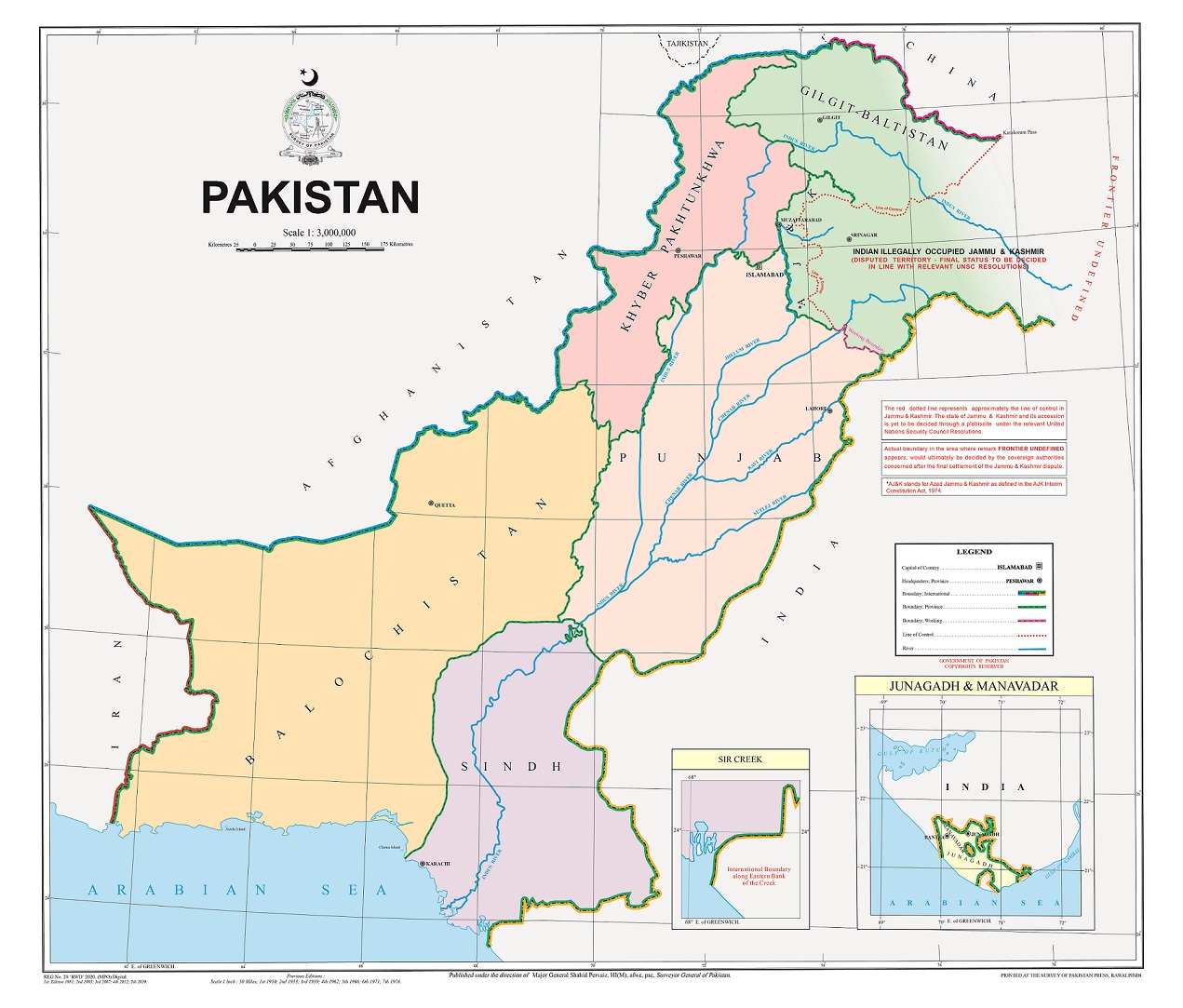 Pakistan Map Picture