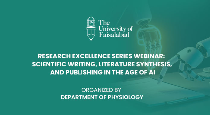 Department of Physiology Conducts Research Excellence Webinar on Scientific Writing and AI