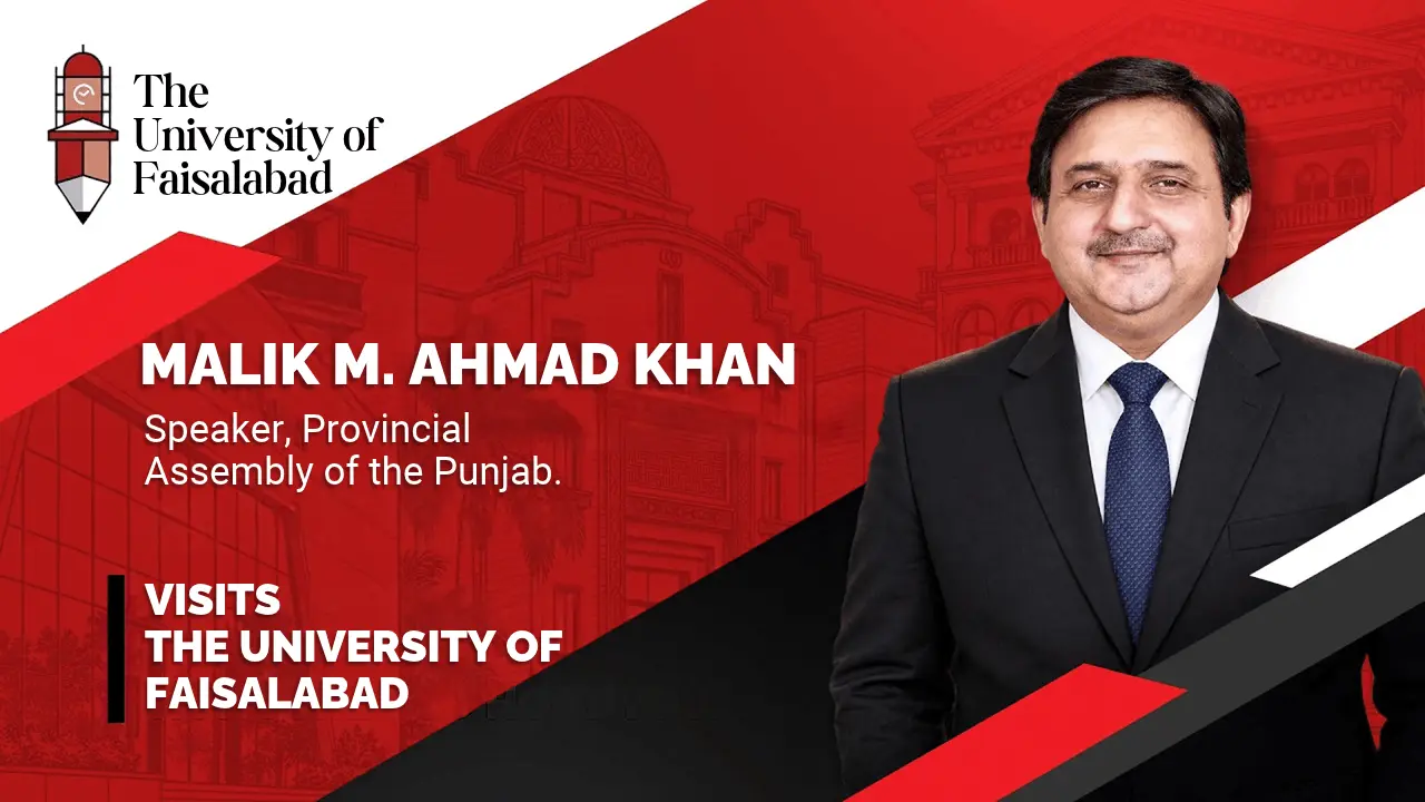TUF Hosts Punjab Assembly Speaker for Good Governance Session