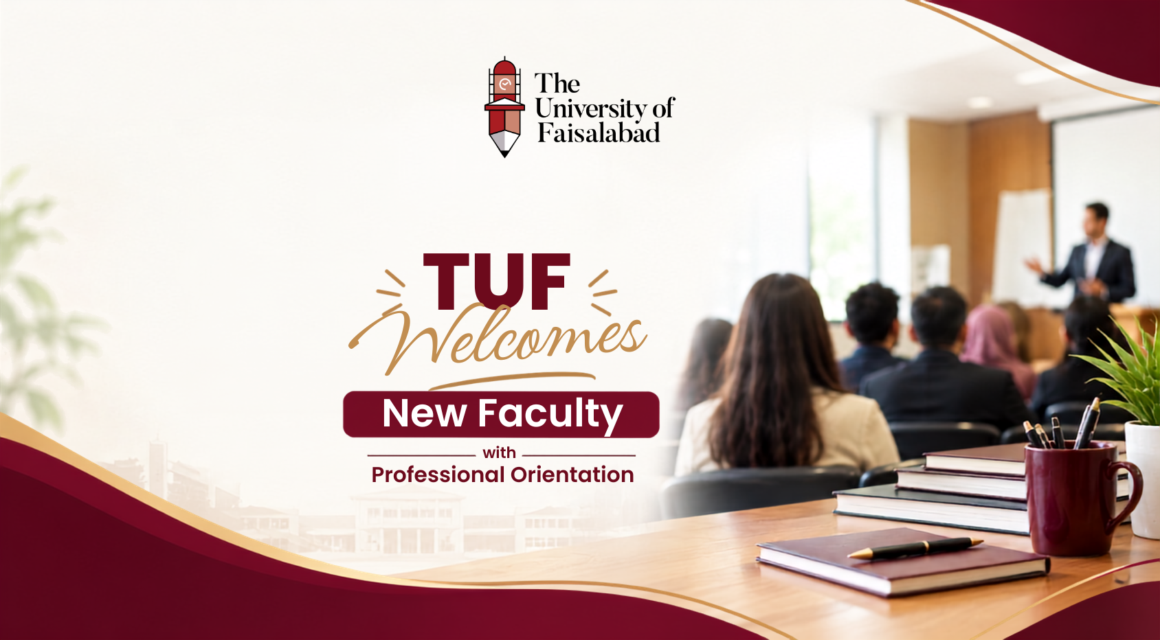 TUF Welcomes New Faculty with Professional Orientation 2026