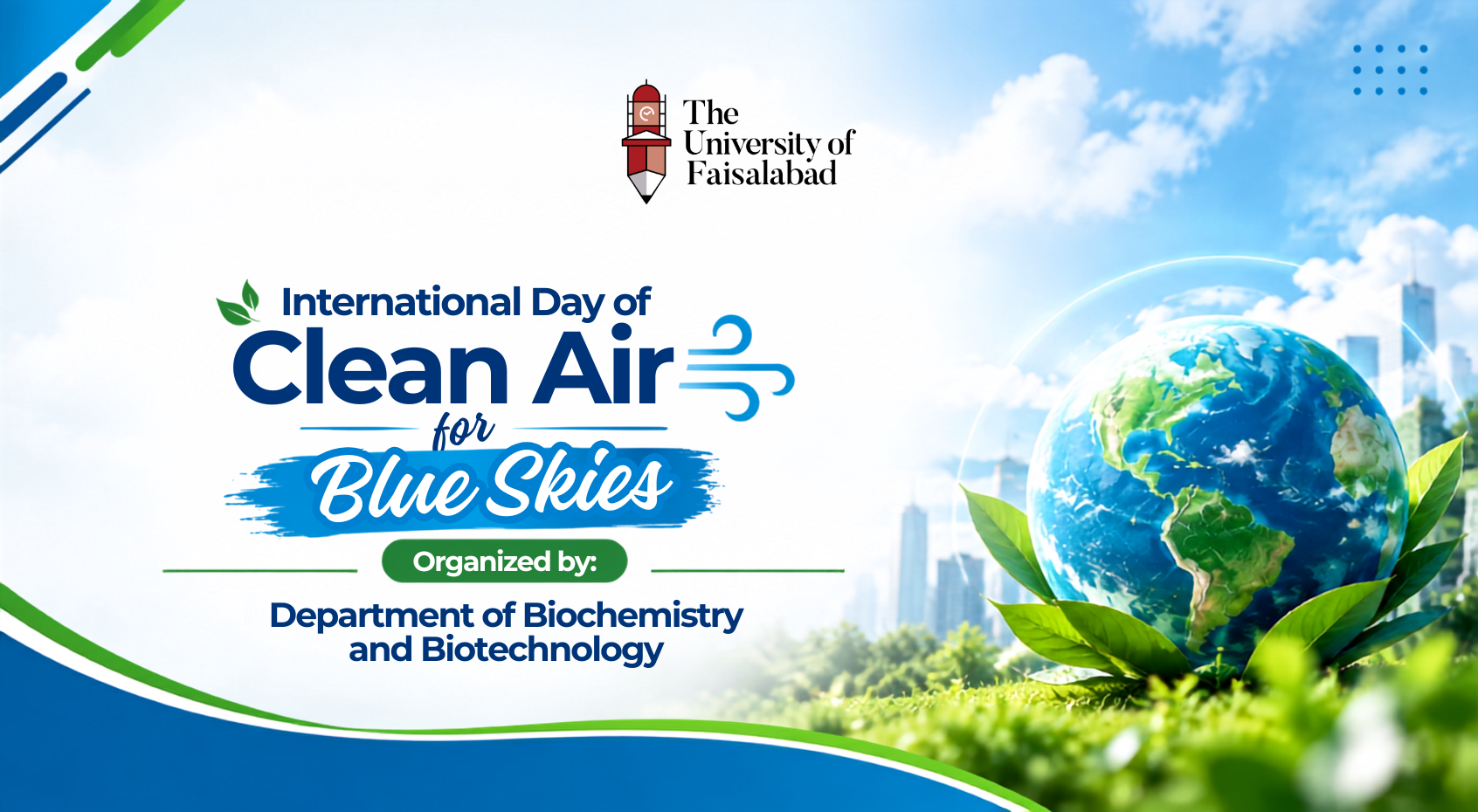 TUF Environmental Society Promotes Clean Air Awareness