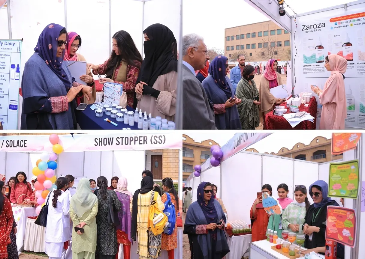 Glowing Futures: A Showcase of Students’ Talent at TUF Skincare Expo
