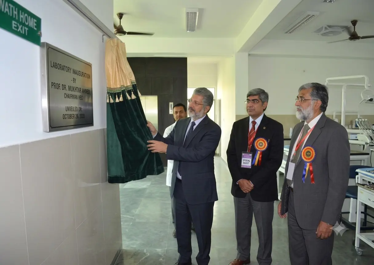 Chairman HEC Inaugurates New Dental Laboratory at MTH