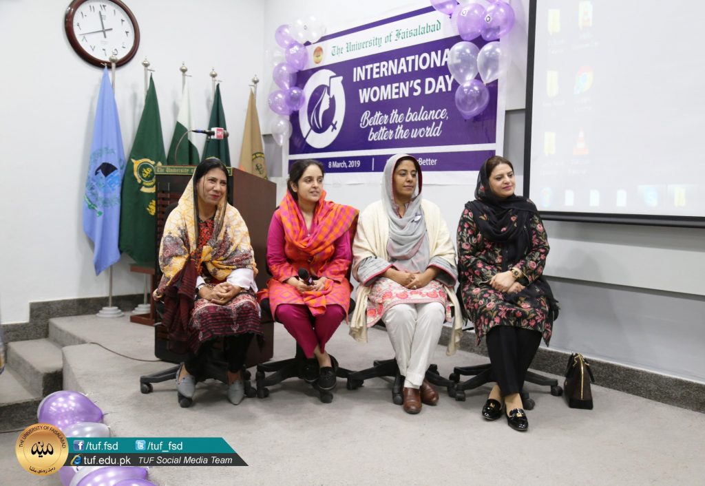 INTERNATIONAL WOMEN’S DAY CELEBRATED AT TUF