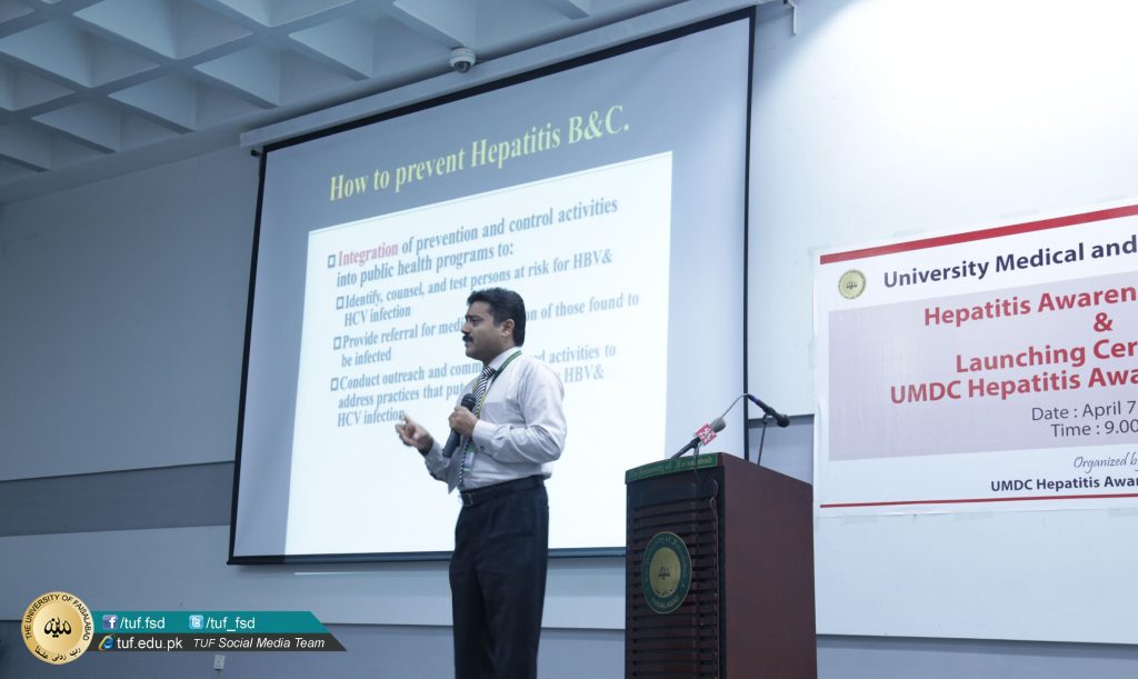 UMDC HEPATITIS AWARENESS SOCIETY LAUNCHED