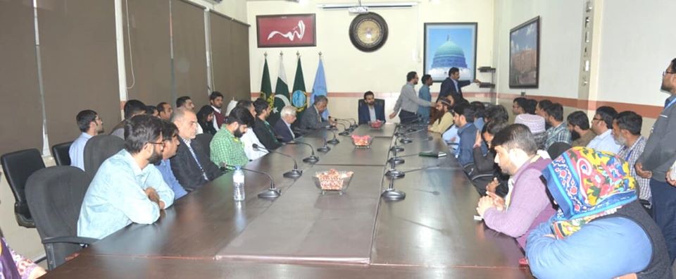 CONDOLENCE REFERENCE HELD FOR PROF. GHULAM HAIDER CHISHTI