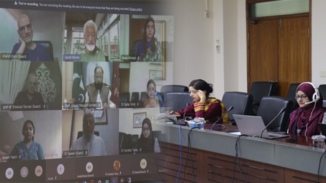 TUF ORGANIZES INTERNATIONAL WEBINAR ON MEDICAL