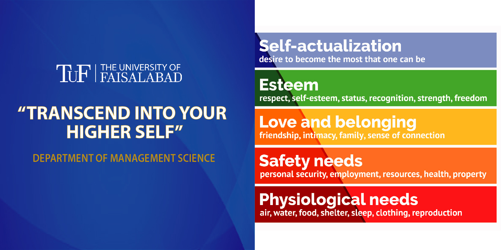 LECTURE ON “TRANSCEND INTO YOUR HIGHER SELF”