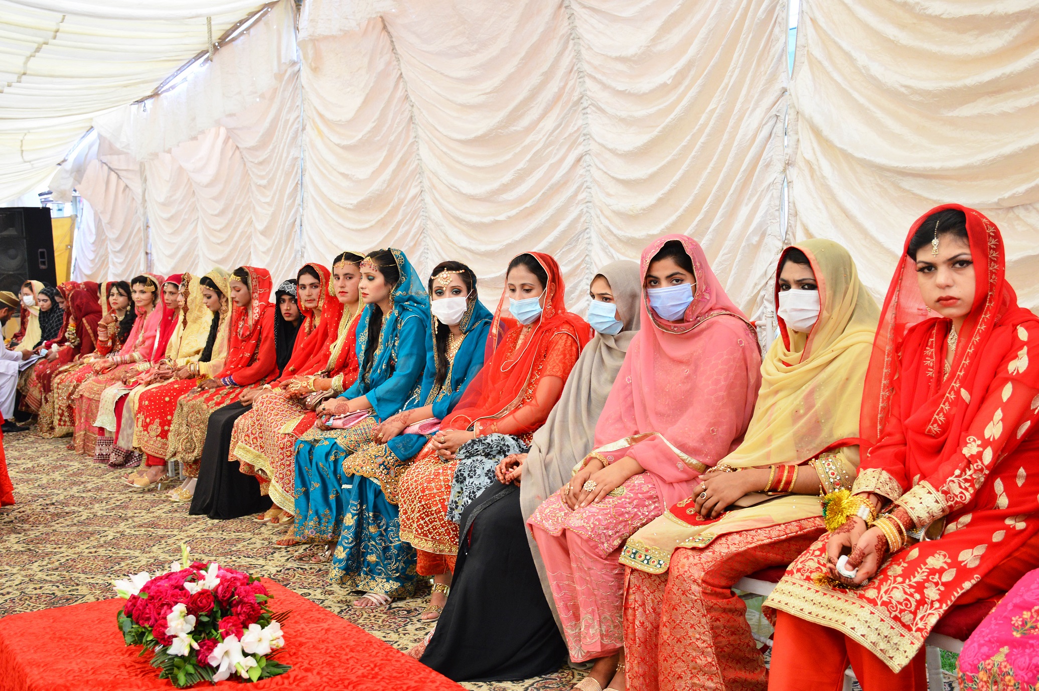 MADINAH FOUNDATION ORGANIZED MASS MARRIAGE OF 40 COUPLES