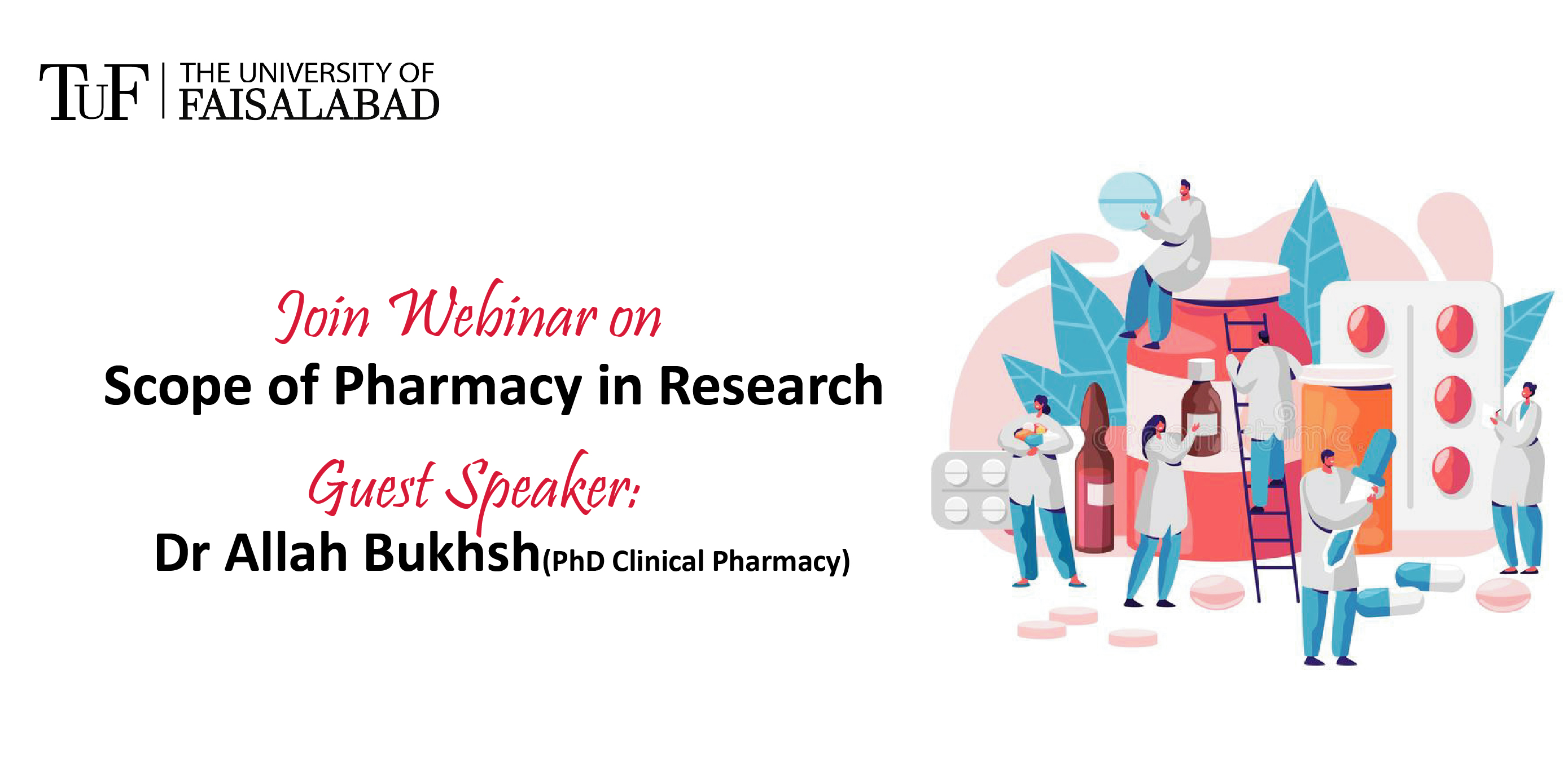 WEBINAR “SCOPE OF PHARMACY IN RESEARCH”