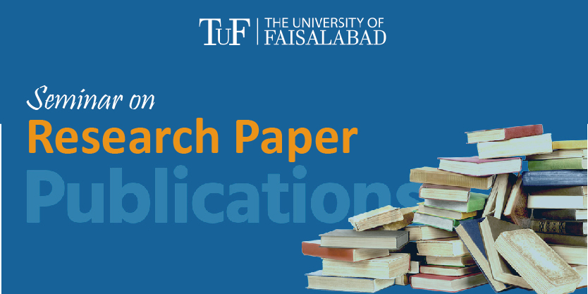 SEMINAR ON “RESEARCH PAPER PUBLICATION"