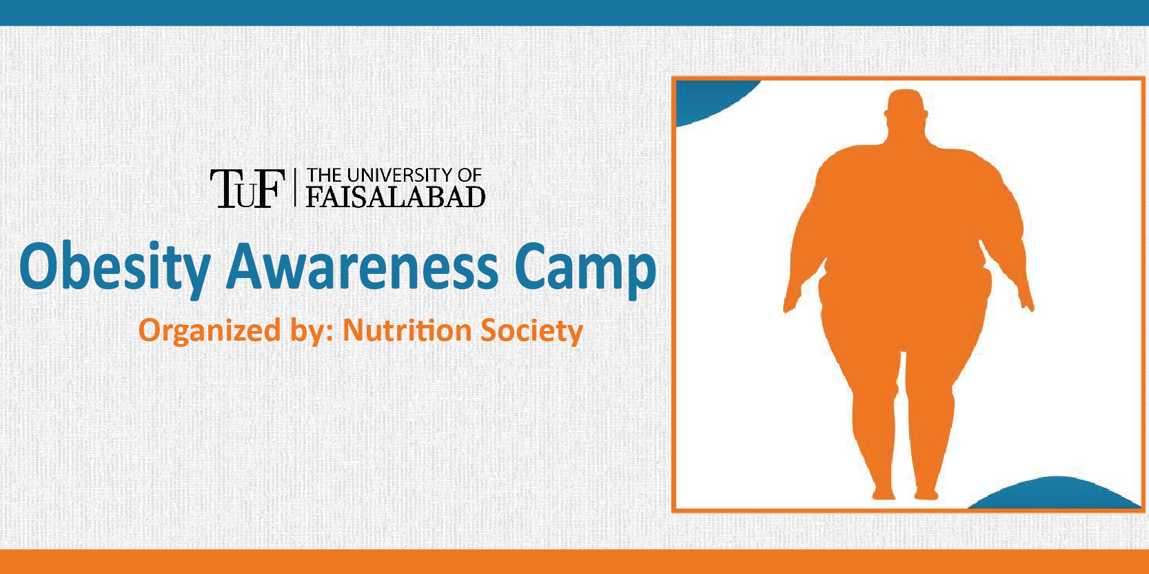NUTRITION SOCIETY ORGANIZES OBESITY AWARENESS CAMP