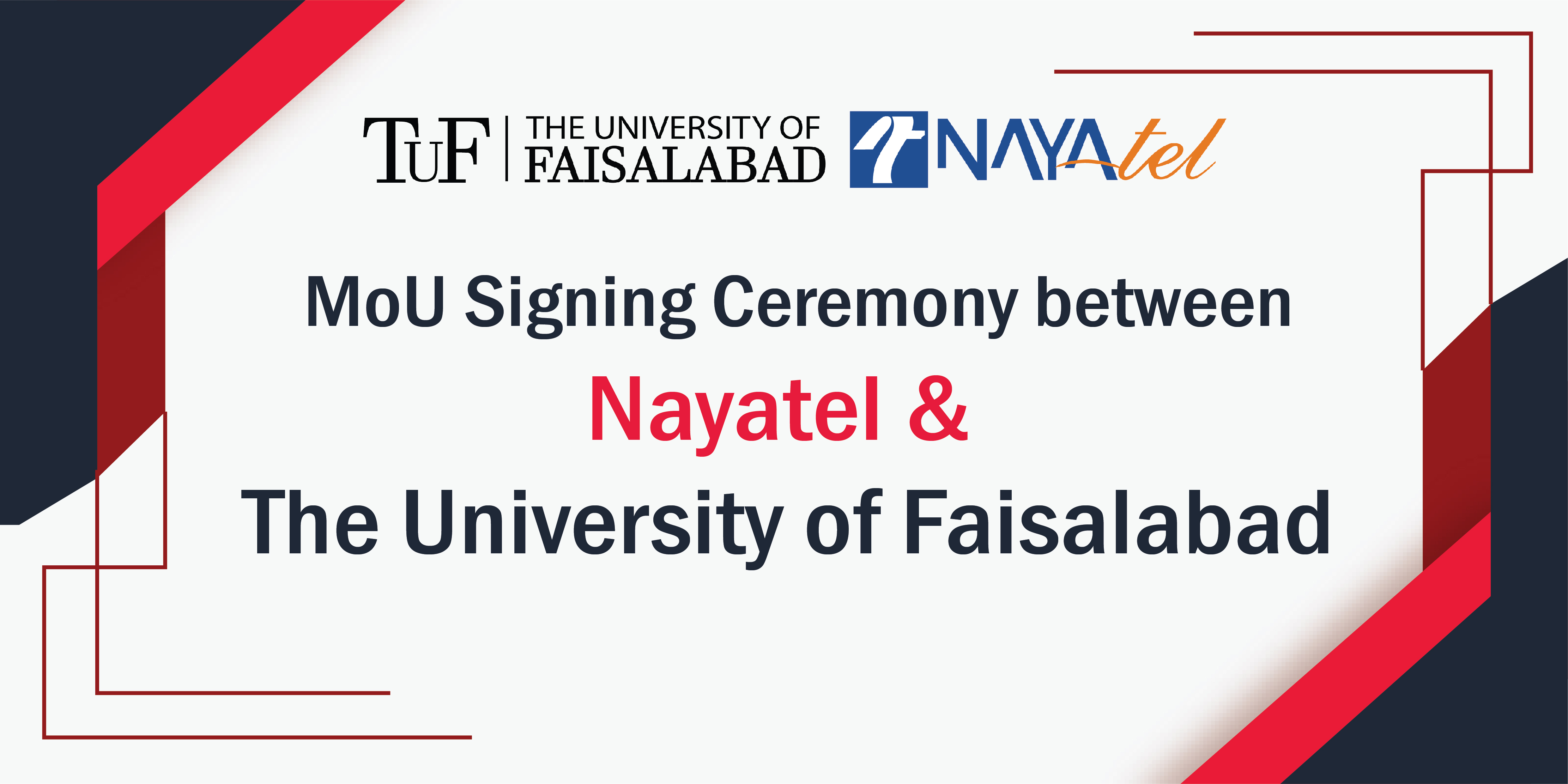 MOU between TuF and Nayatel