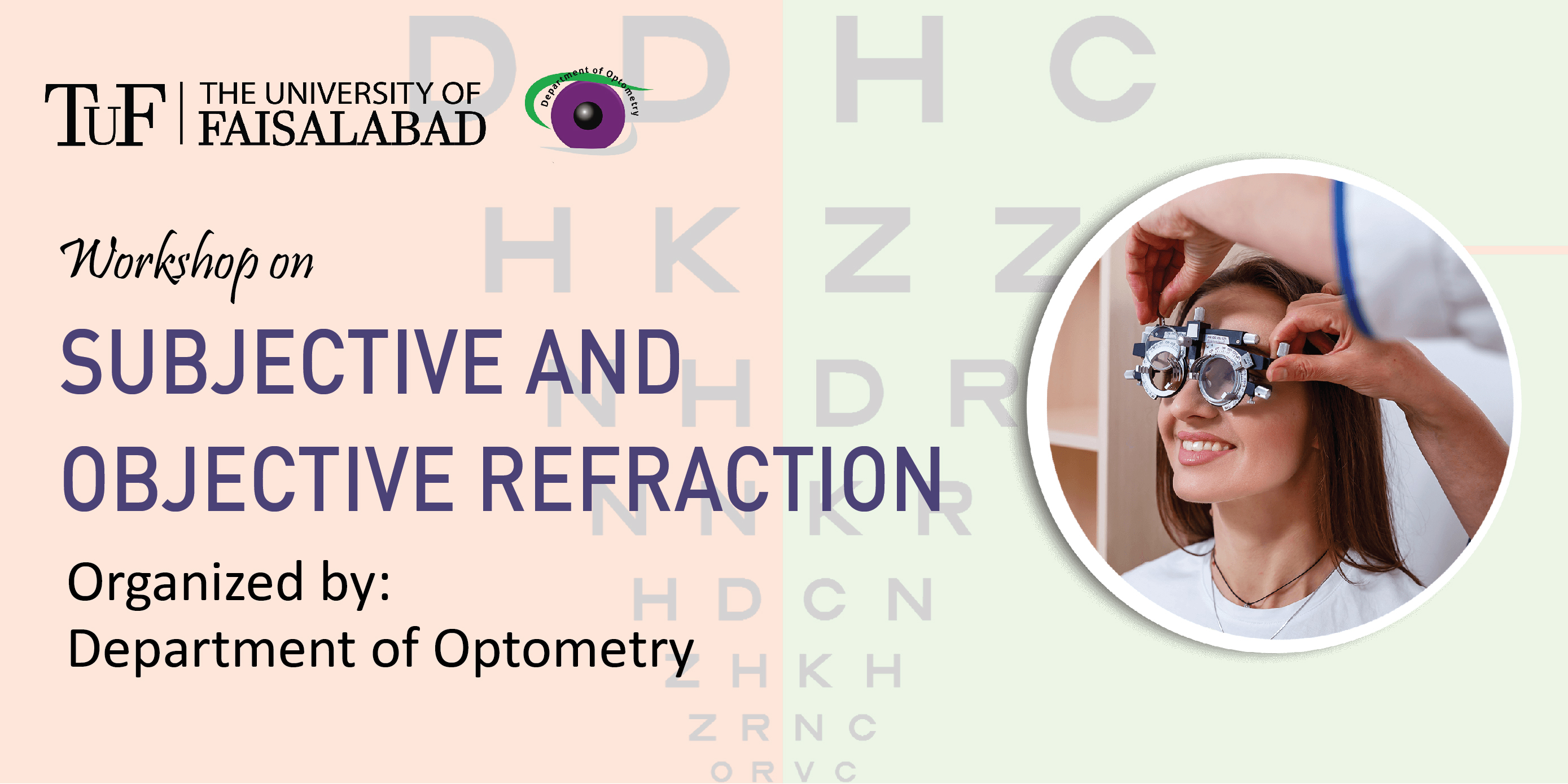 Workshop by Department of Optometry