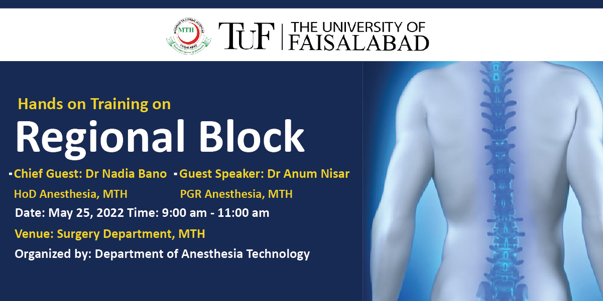 Workshop " Hands on Practice on Regional Block"