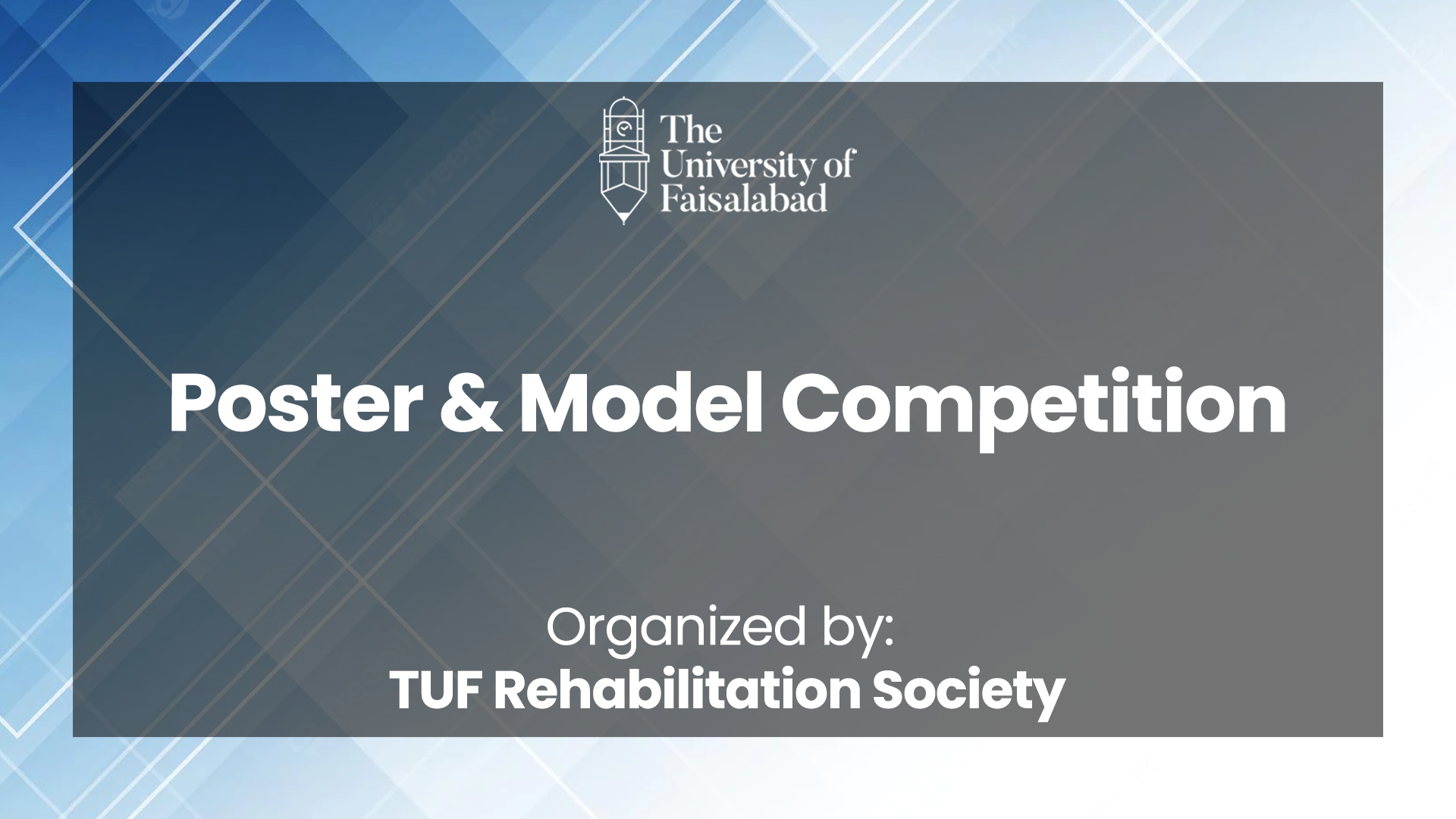 Poster and Model competition