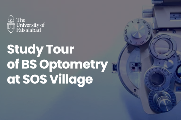 Study Tour of BS Optometry at SOS Village