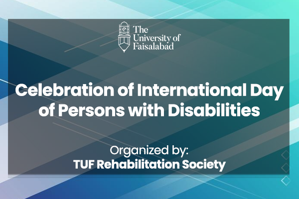 Celebration of International Day of Persons with Disabilities