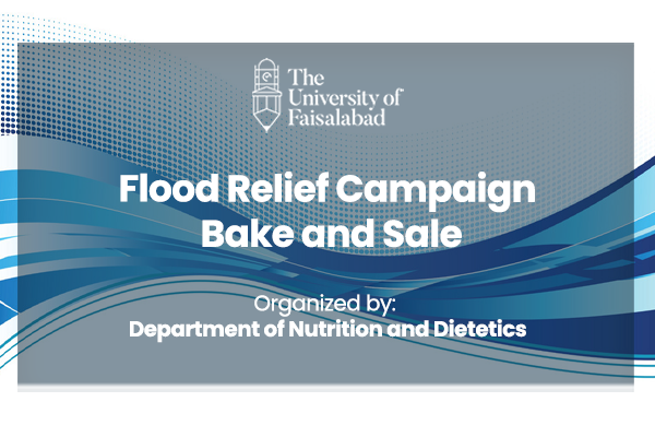 Flood Relief Campaign Bake and Sale
