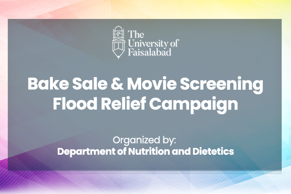 Bake Sale & Movie Screening Flood Relief Campaign