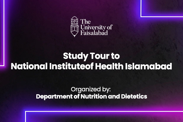 Study Tour to National Institute of Health Islamabad