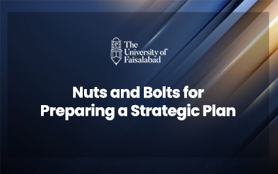Nuts and Bolts for Preparing a Strategic Plan