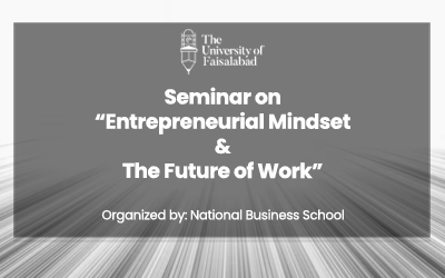 Seminar on “Entrepreneurial Mindset and the Future of Work”