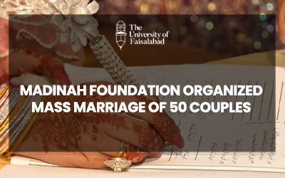 MADINAH FOUNDATION ORGANIZED MASS MARRIAGE OF 50 COUPLES