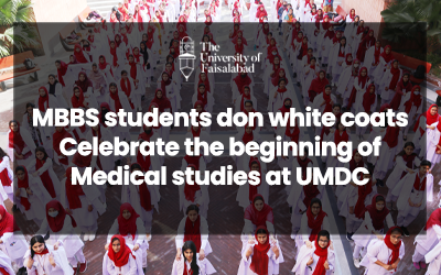MBBS students don white coats, celebrate the beginning of medical studies at UMDC