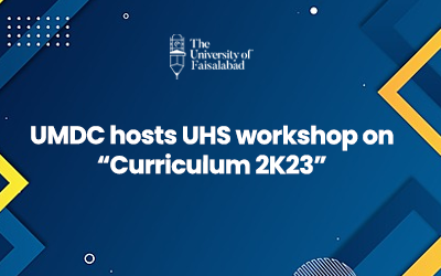 UMDC hosts UHS workshop on “Curriculum 2K23”