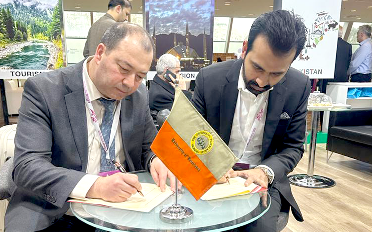 The University of Faisalabad signed MoU with Toshkent Davlat Transport Universiteti