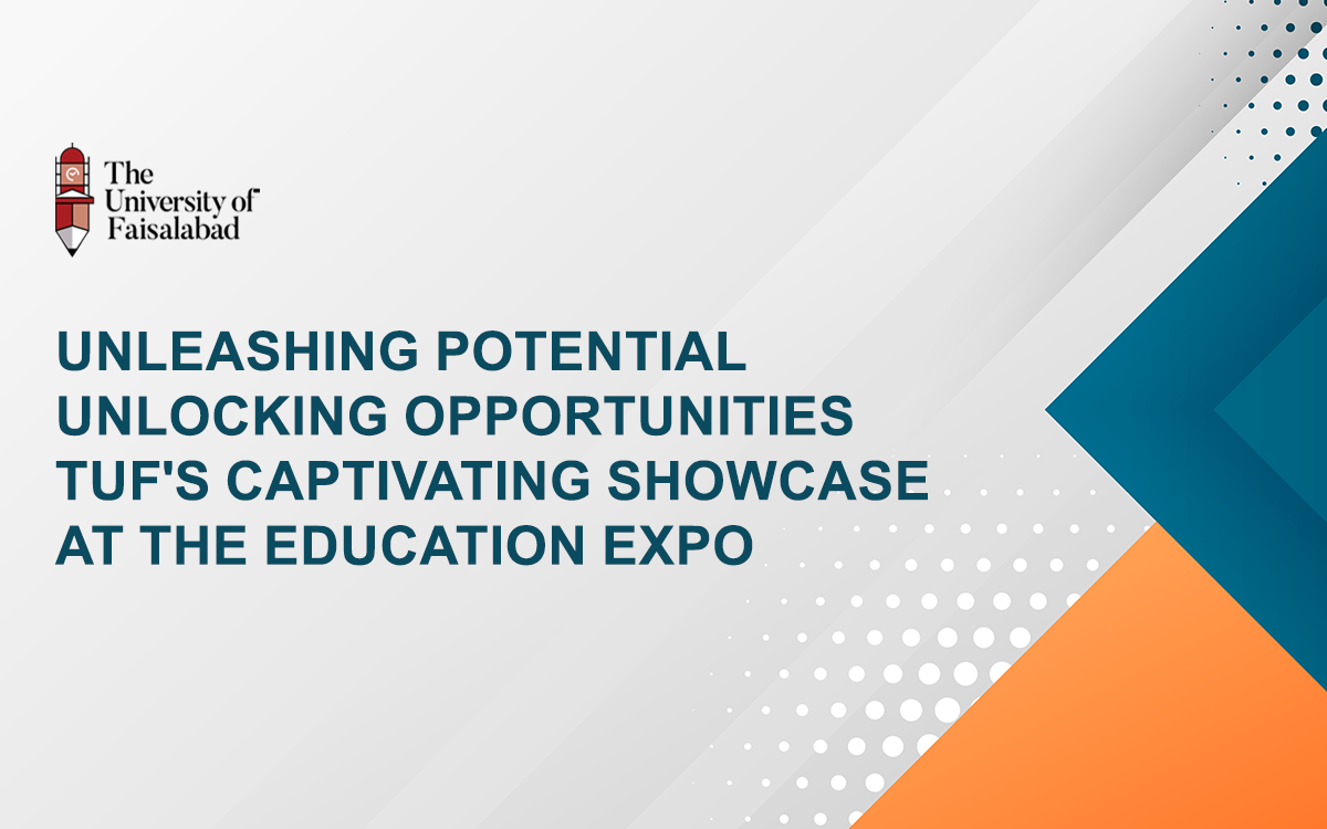 Unleashing Potential, Unlocking Opportunities: TUF's Captivating Showcase at the Education Expo