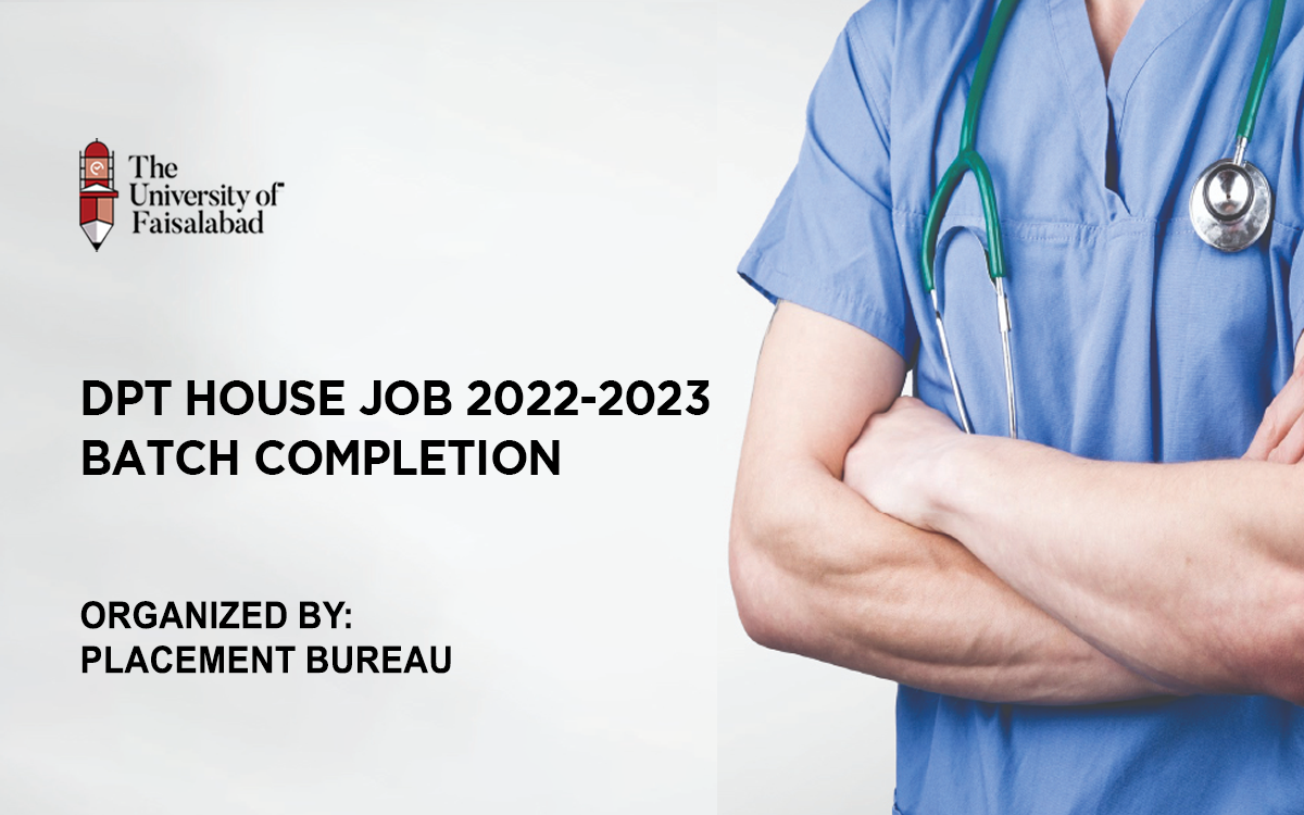 DPT House Job 2022-2023 batch completion