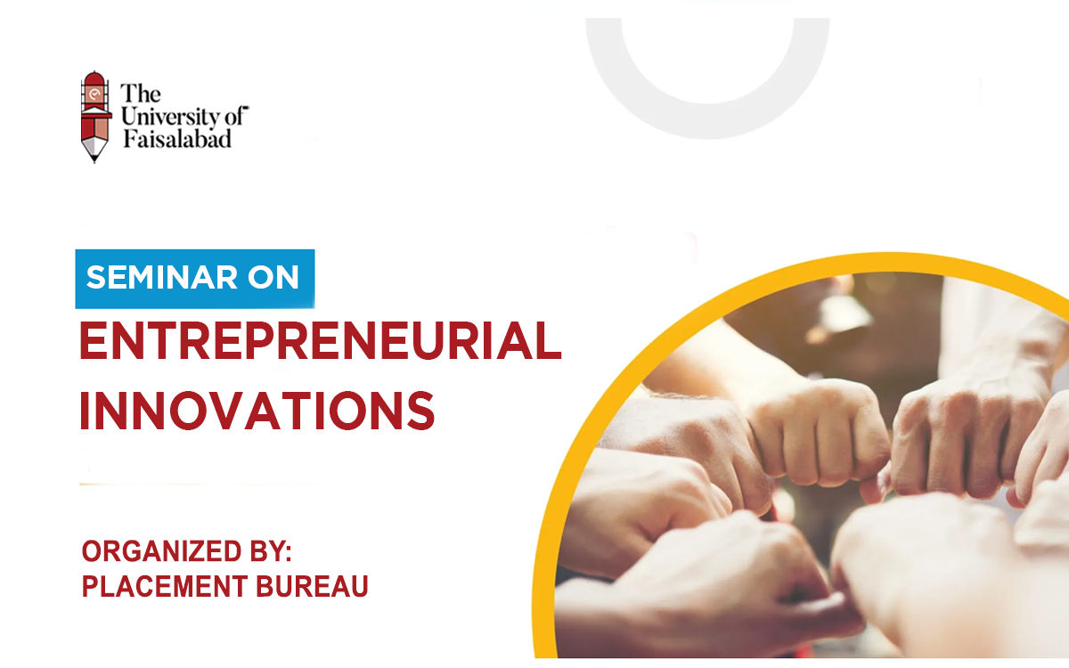 Seminar on "Entrepreneurial Innovations”