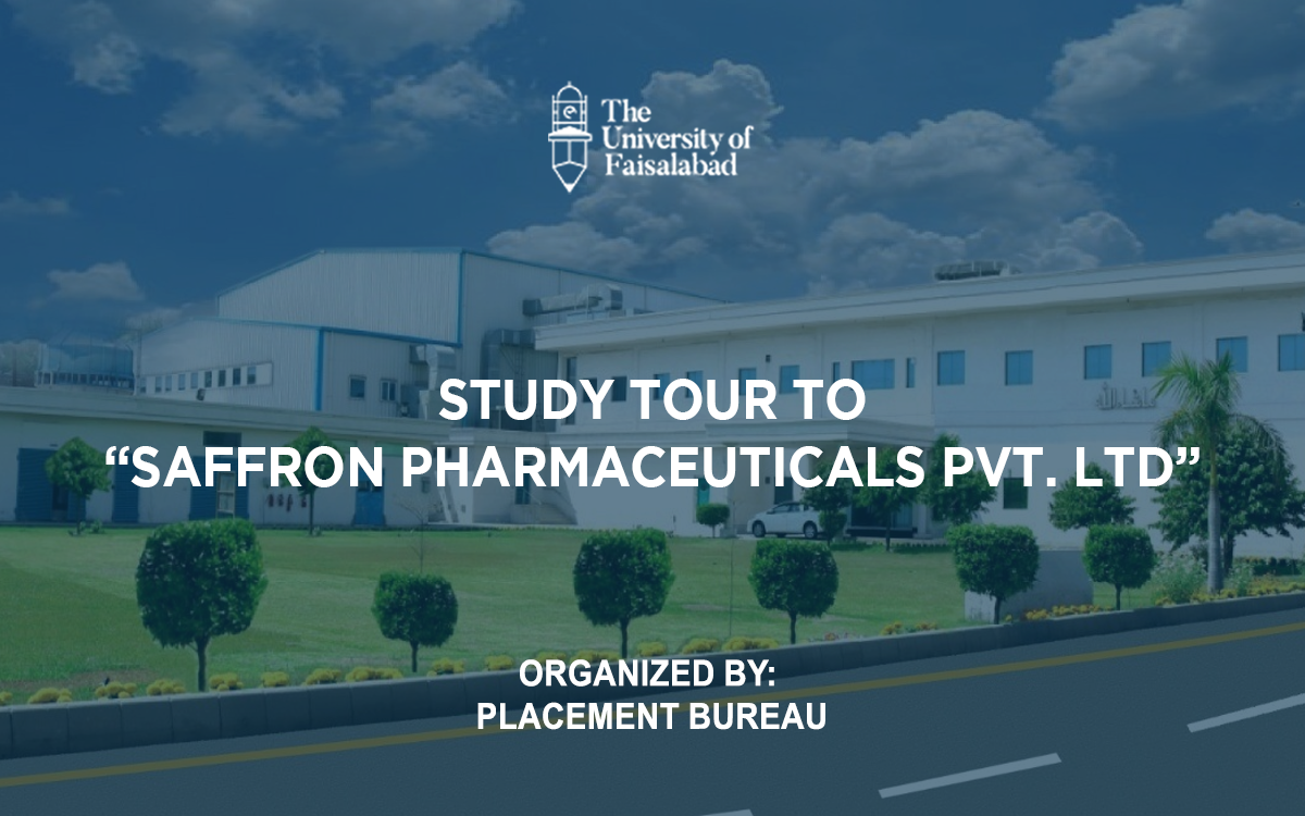 Study Tour to “Saffron Pharmaceuticals Pvt. Ltd.”