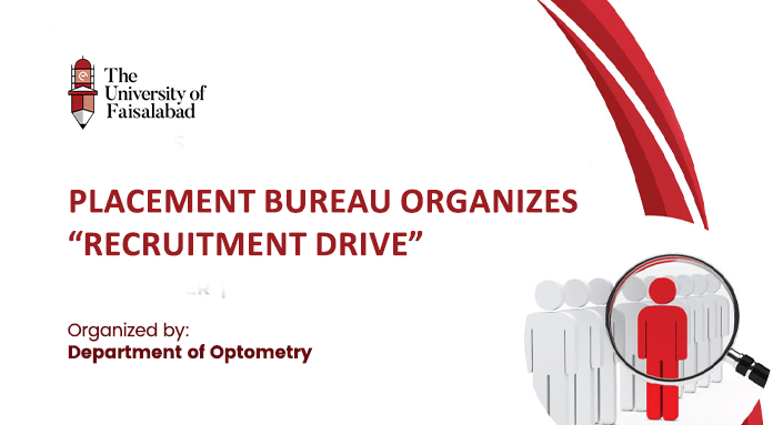 Placement Bureau organizes “Recruitment Drive”