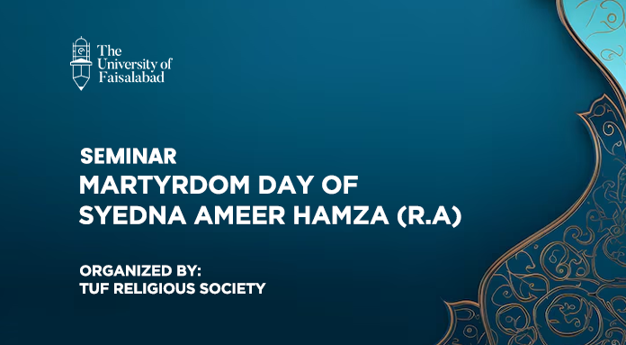 Seminar “Martyrdom day of Syedna Ameer Hamza (R.A)”