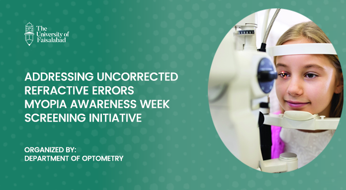 Addressing Uncorrected Refractive Errors:  Myopia Awareness Week Screening Initiative