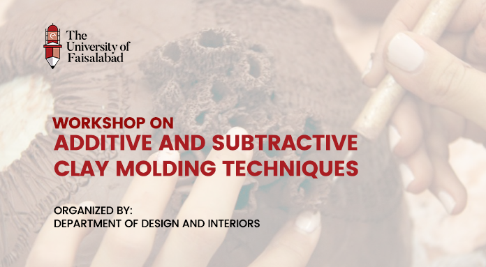 Workshop on “Additive and subtractive clay molding practice”