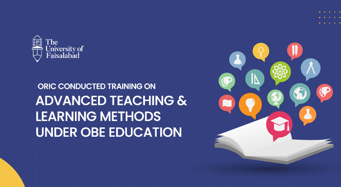 ORIC conducted Training on Advanced Teaching & Learning Methods Under OBE Education