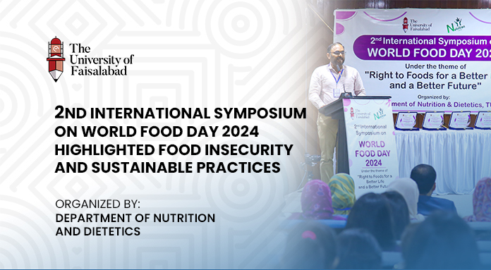 2nd International Symposium on World Food Day 2024 highlighted Food Insecurity and Sustainable Practices