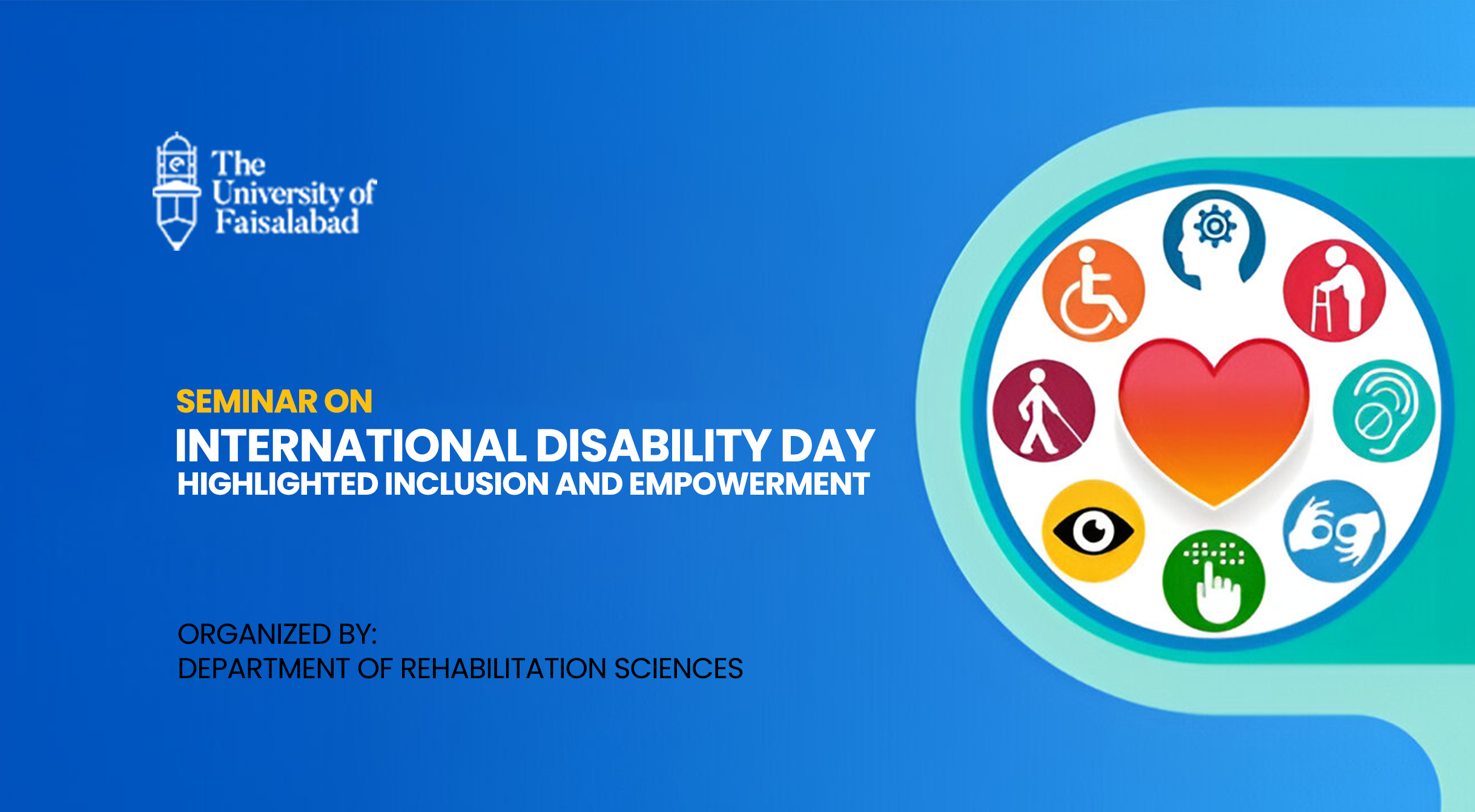 Seminar on International Disability Day Highlighted Inclusion and Empowerment