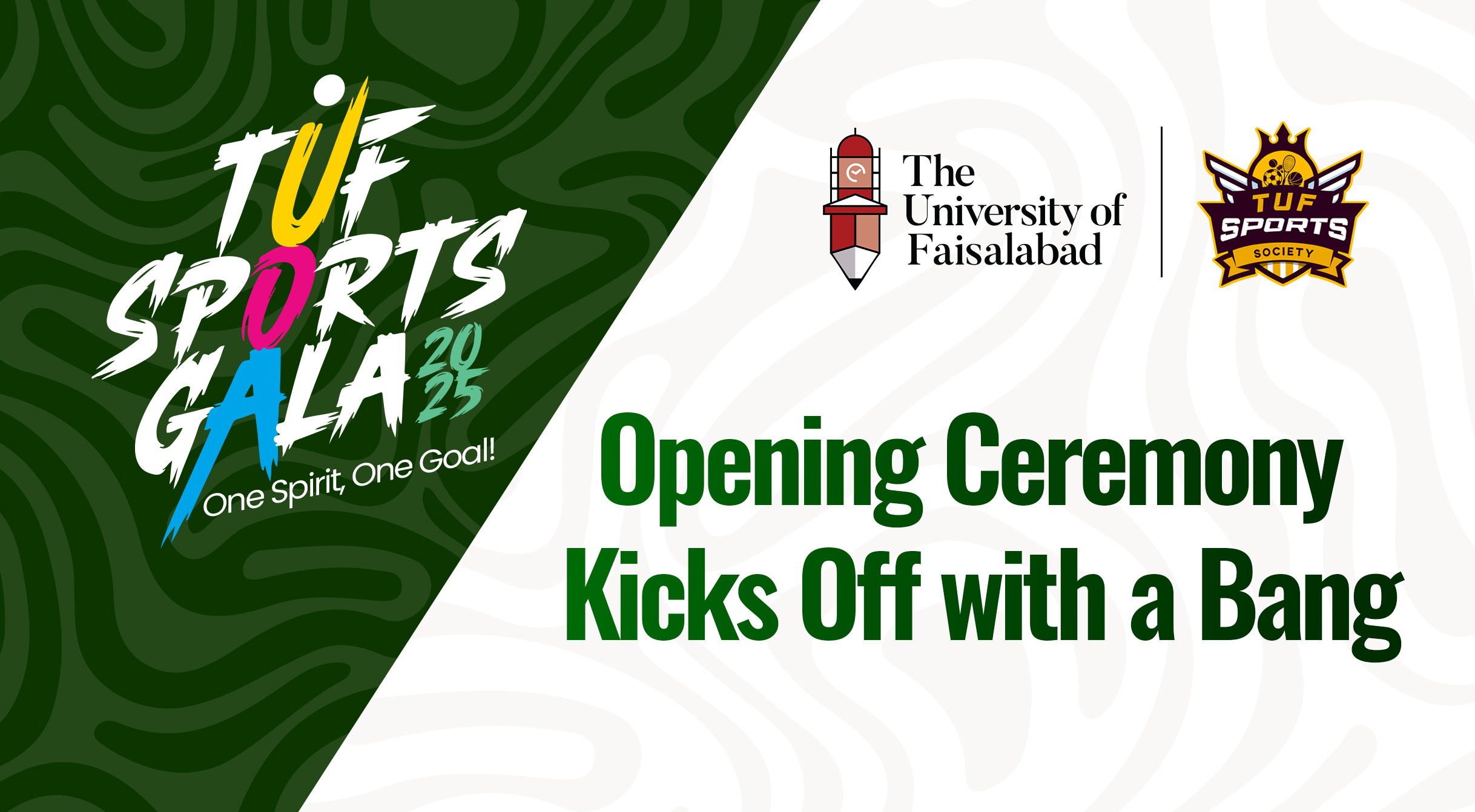 TUF Sports Gala 2025 Opening Ceremony Kicks Off with a Bang – One Spirit, One Goal