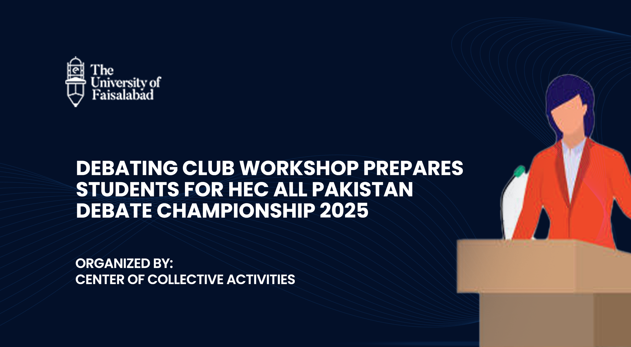 Debating Club Workshop Prepares Students for HEC All Pakistan Debate Championship 2025