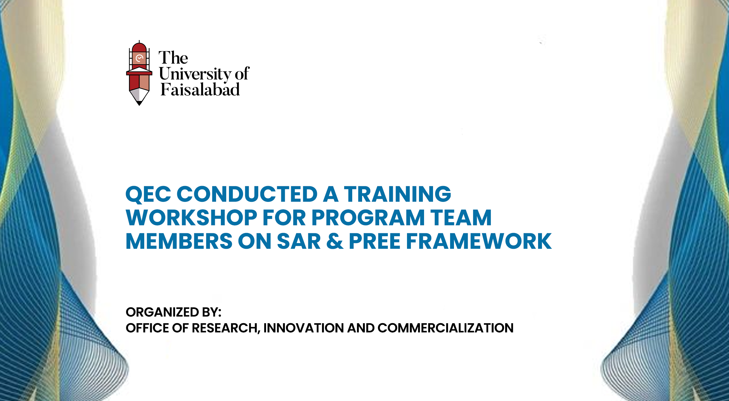 QEC Conducted a Training Workshop for Program Team Members on SAR & PREE Framework