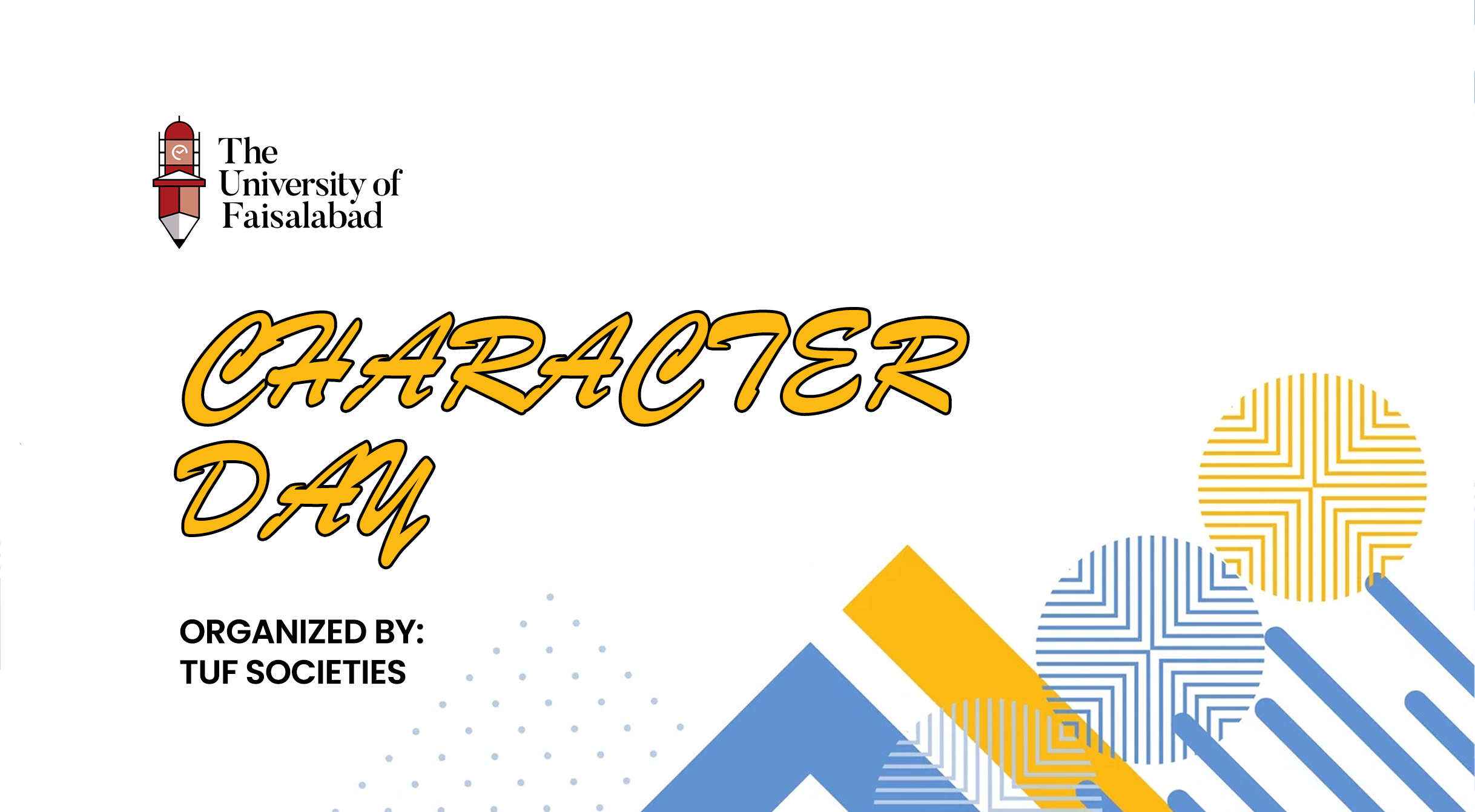 TUF Societies Celebrate Character Day with Creative Costumes and Fun-filled Activities