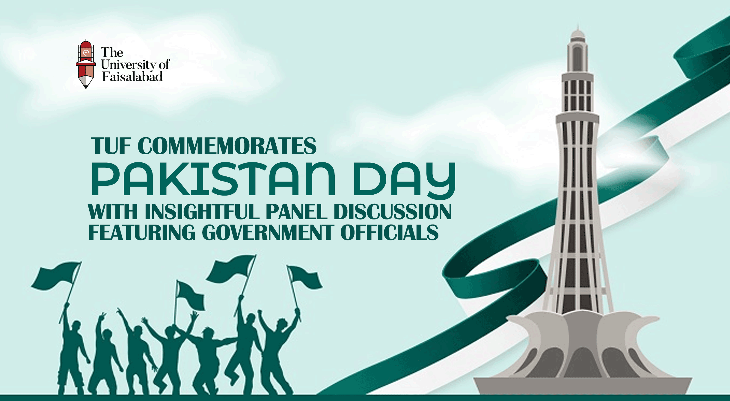 TUF Commemorates Pakistan Day with Insightful Panel Discussion Featuring Government Officials