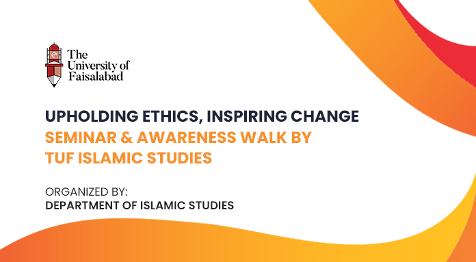 A thought-provoking Seminar and awareness walk to promote the importance of Ethical Values